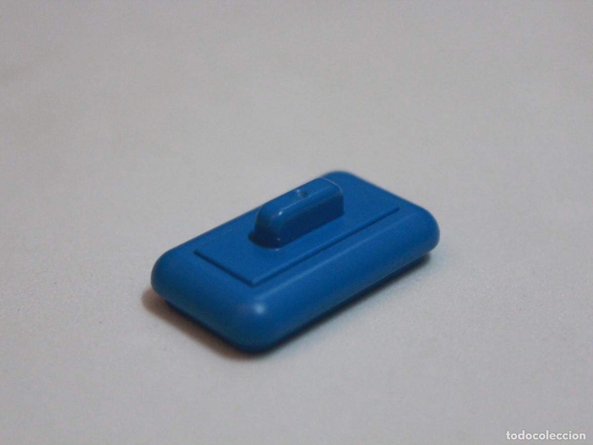 Playmobil: Accesorio Playmobil tapa rectangular azul original para recipiente de cocina