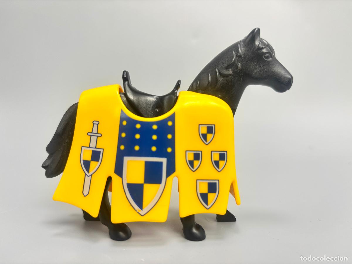 Playmobil: Playmobil 4153 caballo con manta y silla caballero