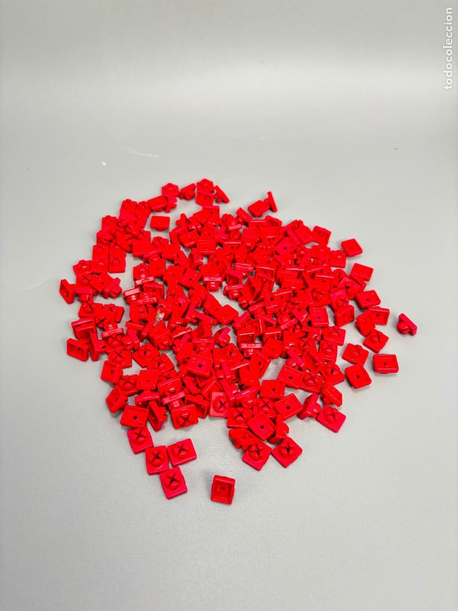 Playmobil: Playmobil lote pieza sujeci&oacute;n pared roja system x