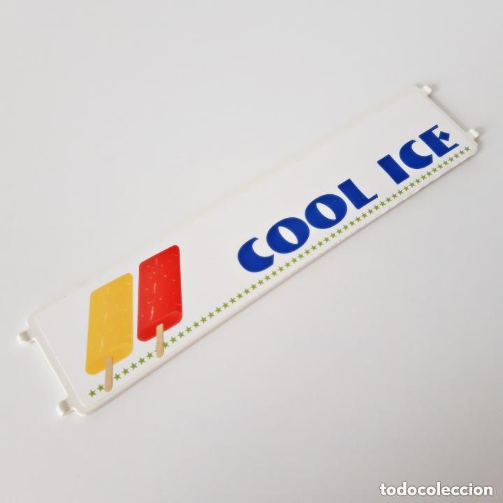 Playmobil: PLAYMOBIL VALLA PUBLICITARIA COOL ICE 3868 SIMILAR 3779 9958 9974 CARTEL PUBLICIDAD F&Uacute;TBOL