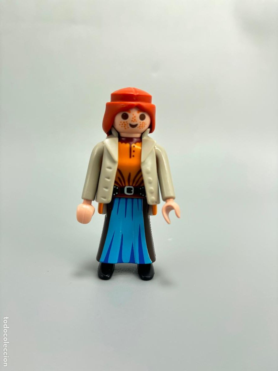 Playmobil: Playmobil figura vaquera bandido oeste