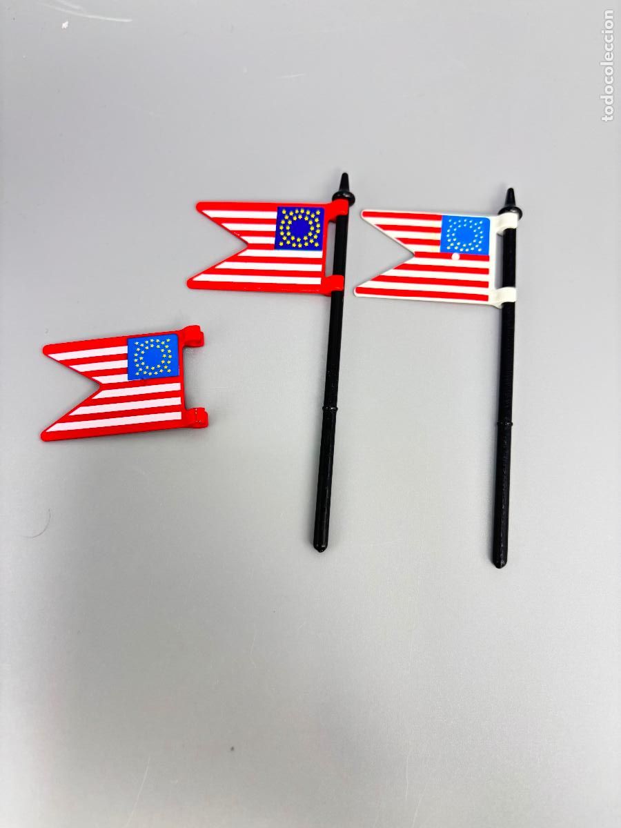Playmobil: Playmobil lote bandera nordista