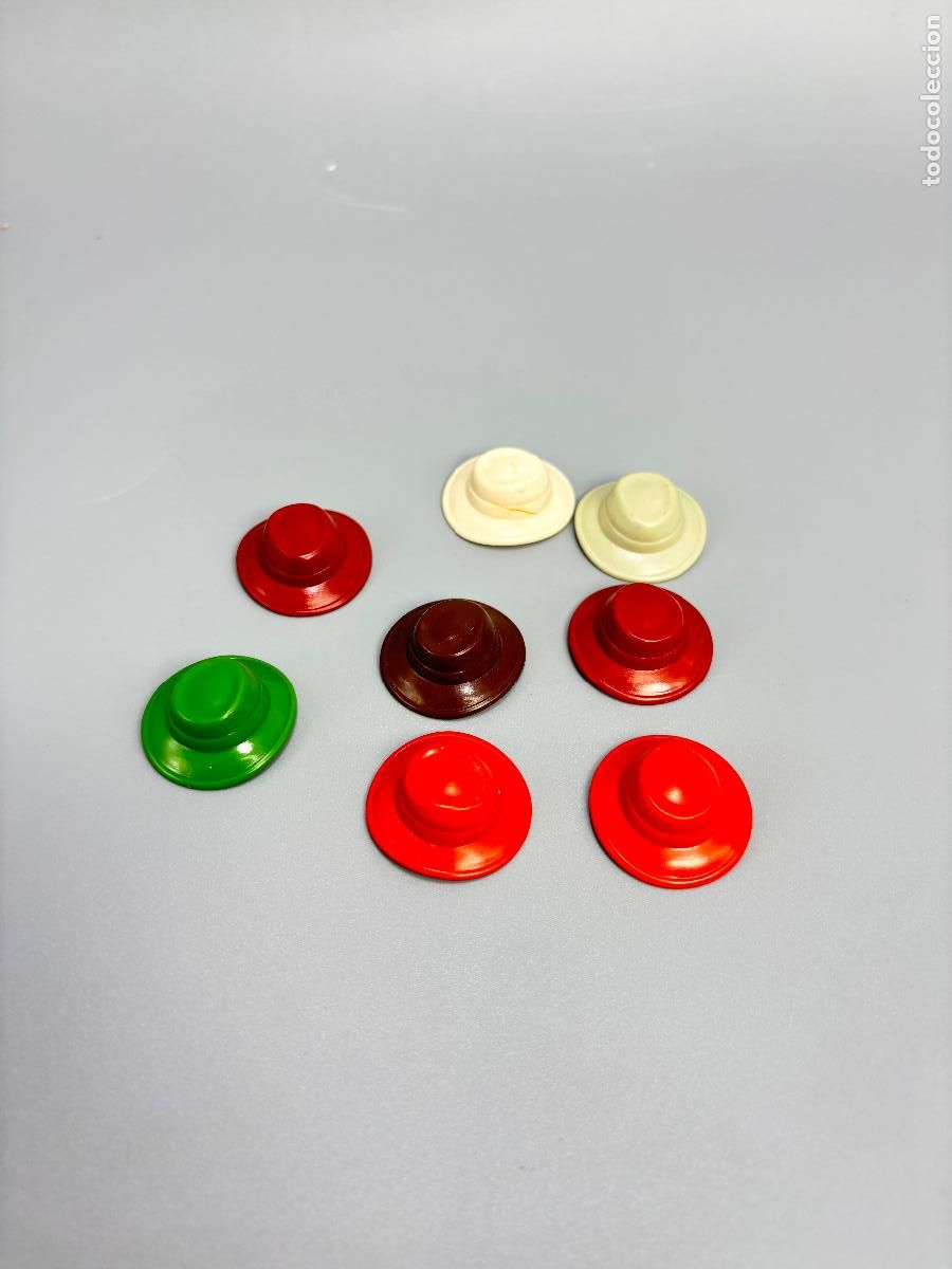 Playmobil: Playmobil lote sombrero varios colores