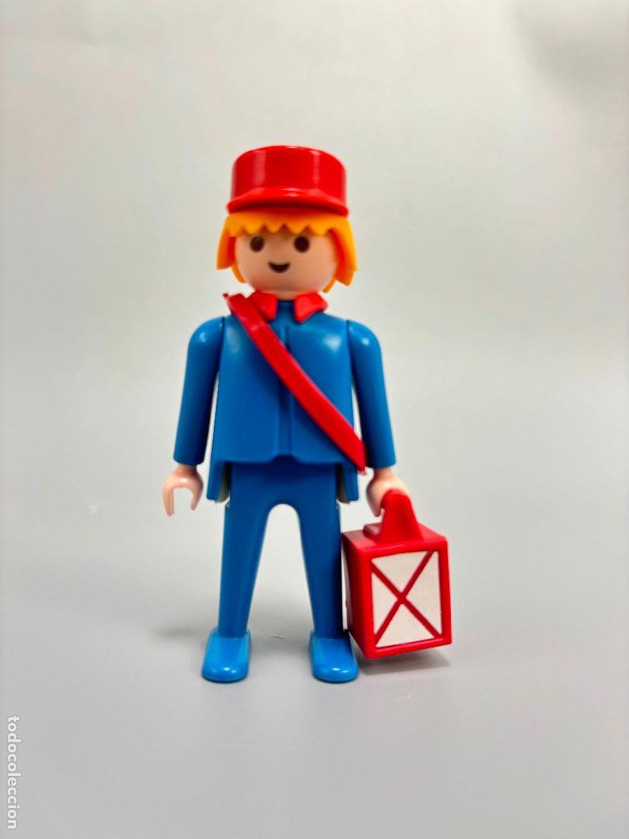 Playmobil: Playmobil 4200 revisor tren con lampara