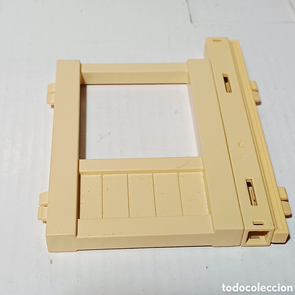 Playmobil: Pieza playmobil puerta valla verja tabique pared separaci&oacute;n cuadra granja de ponys caballos