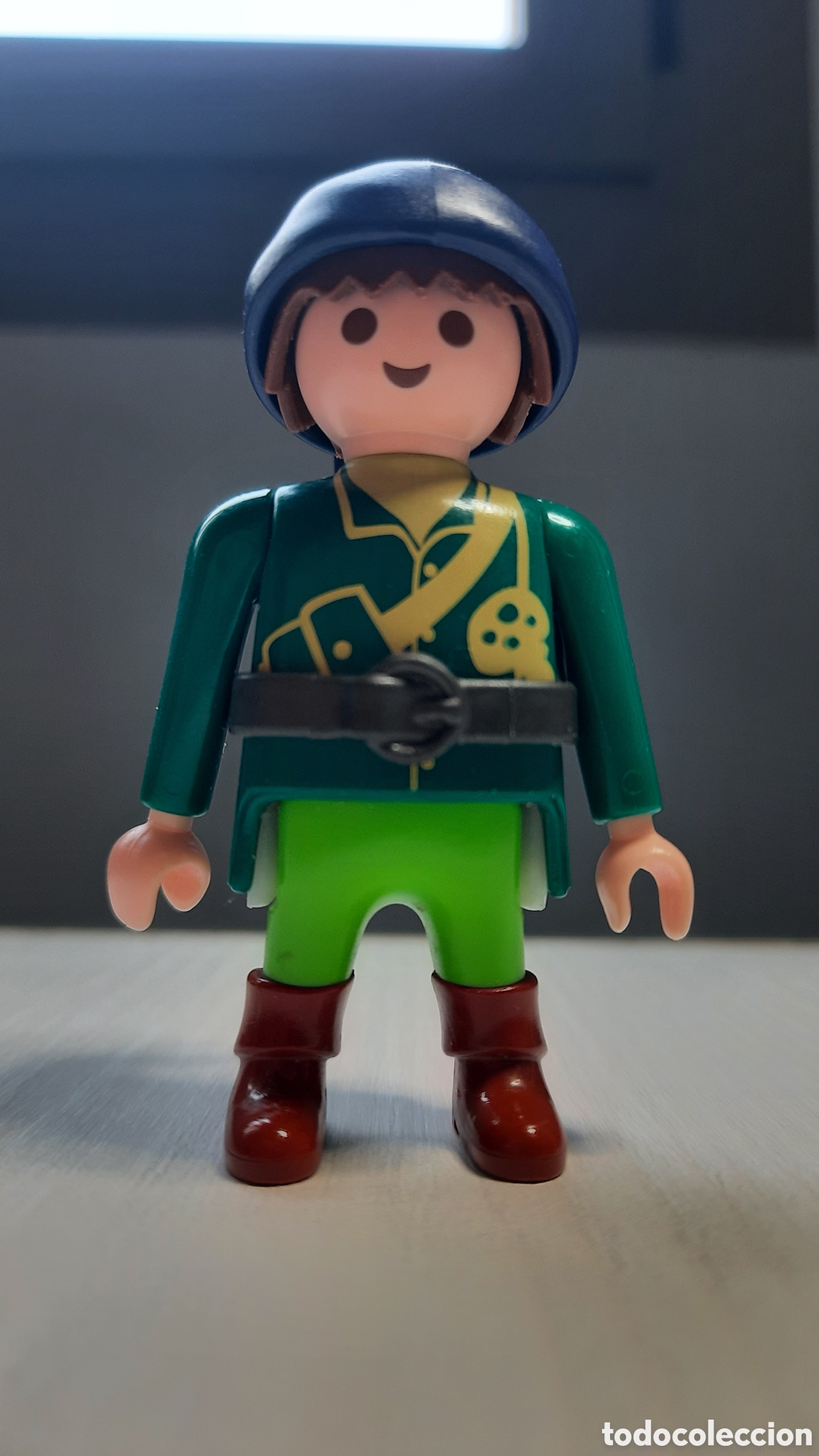 Playmobil: Playmobil enano del bosque 6842 traje verde gorro morado