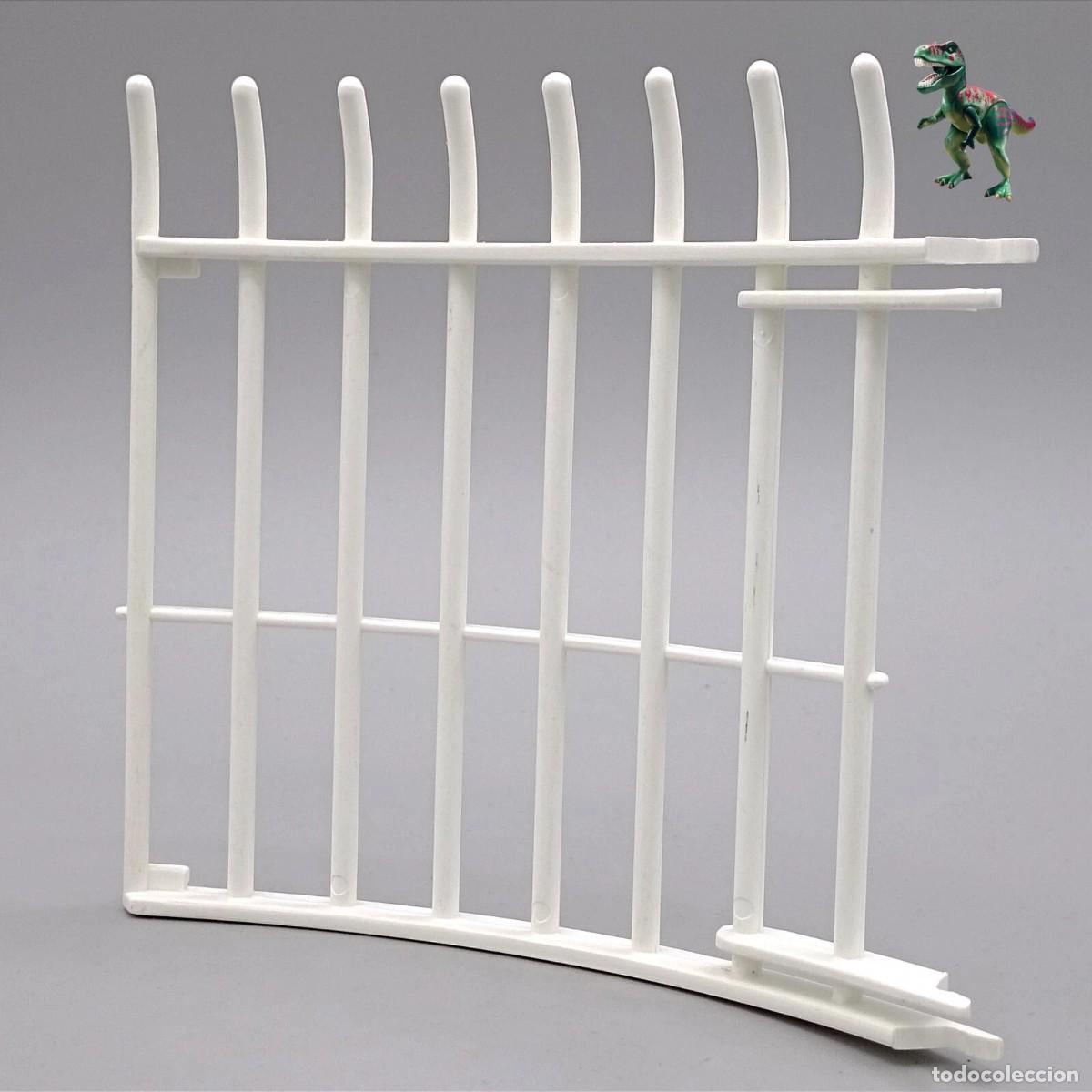 Playmobil: Playmobil pared de jaula barrotes blancos domador de leones circo romani 3194 3517 3727 4061
