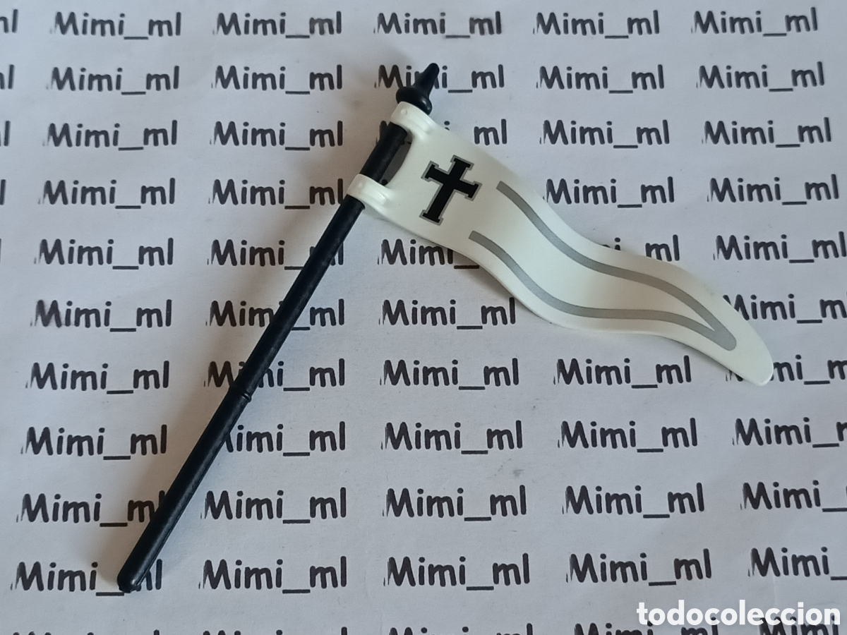 Playmobil: Playmobil bandera cruzadas templarios medieval