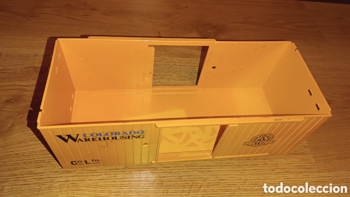 Playmobil: Playmobil Carcasa Vag&oacute;n Tren Colorado Warehousing Ref 4122