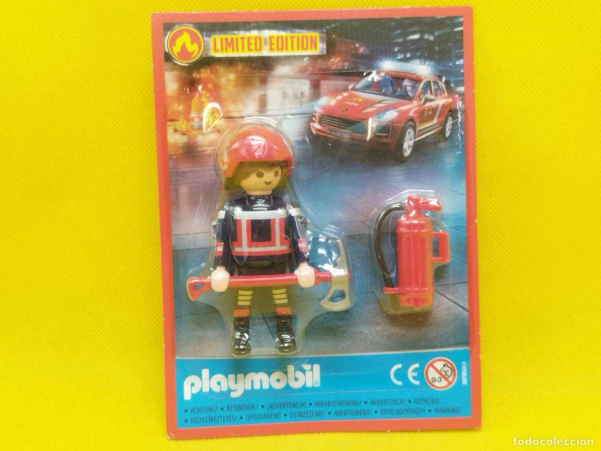 Playmobil: Playmobil Bombero con extintor