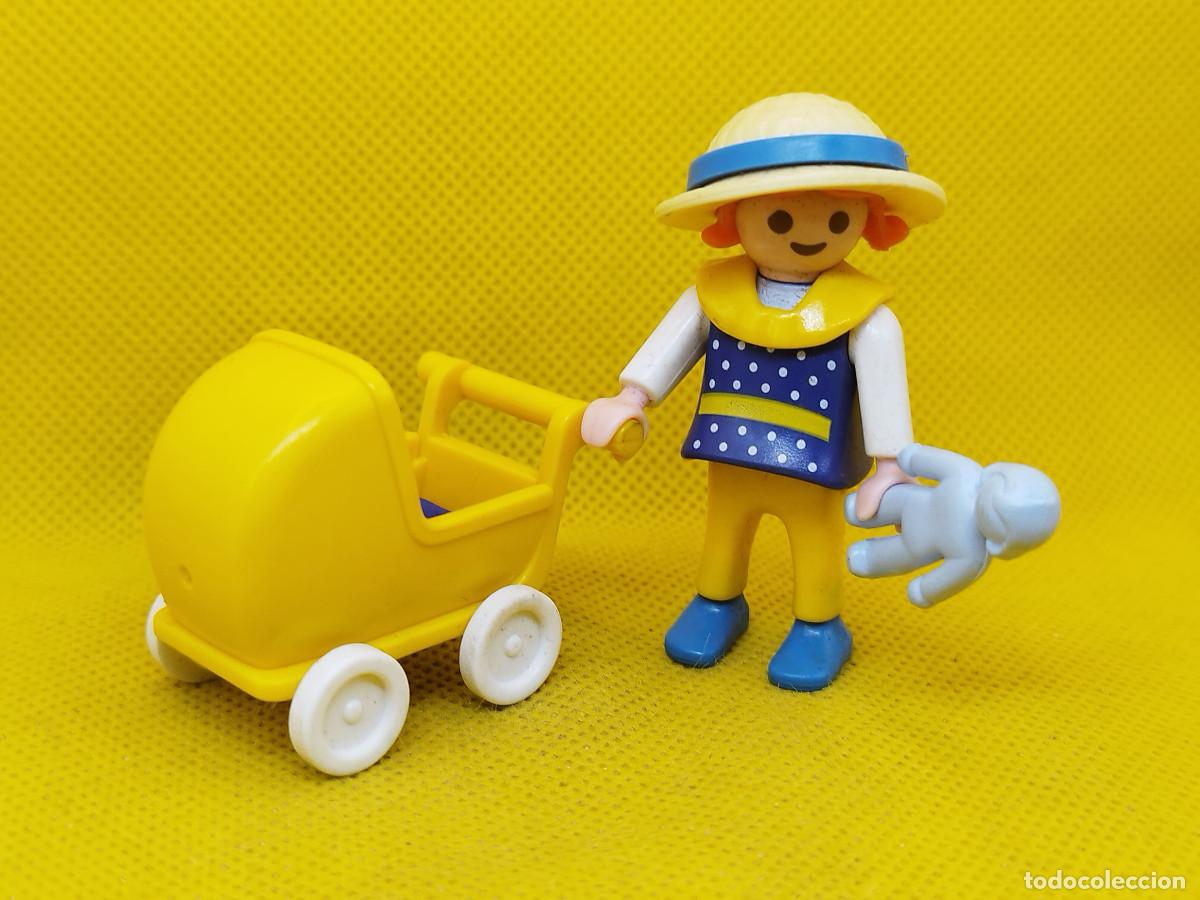 Playmobil: Playmobil Ni&ntilde;a con carrito Special REF 4584
