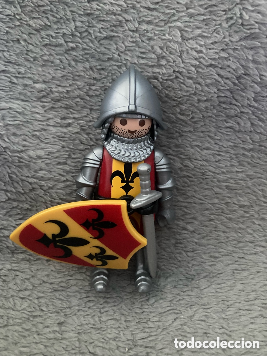 Playmobil: Playmobil Medieval Soldado Flor de Lis