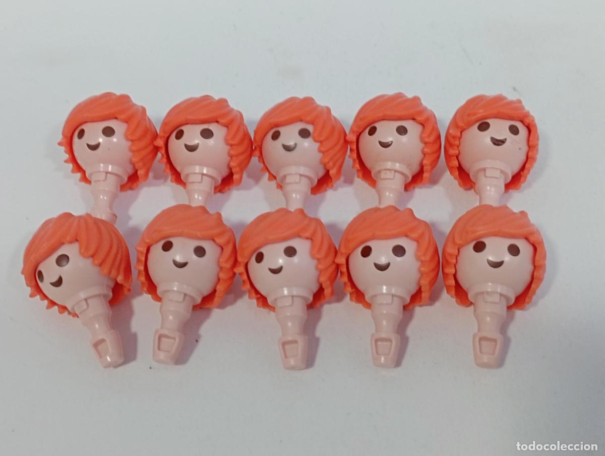 Playmobil: PLAYMOBIL 10 PELUCAS CON CABEZAS