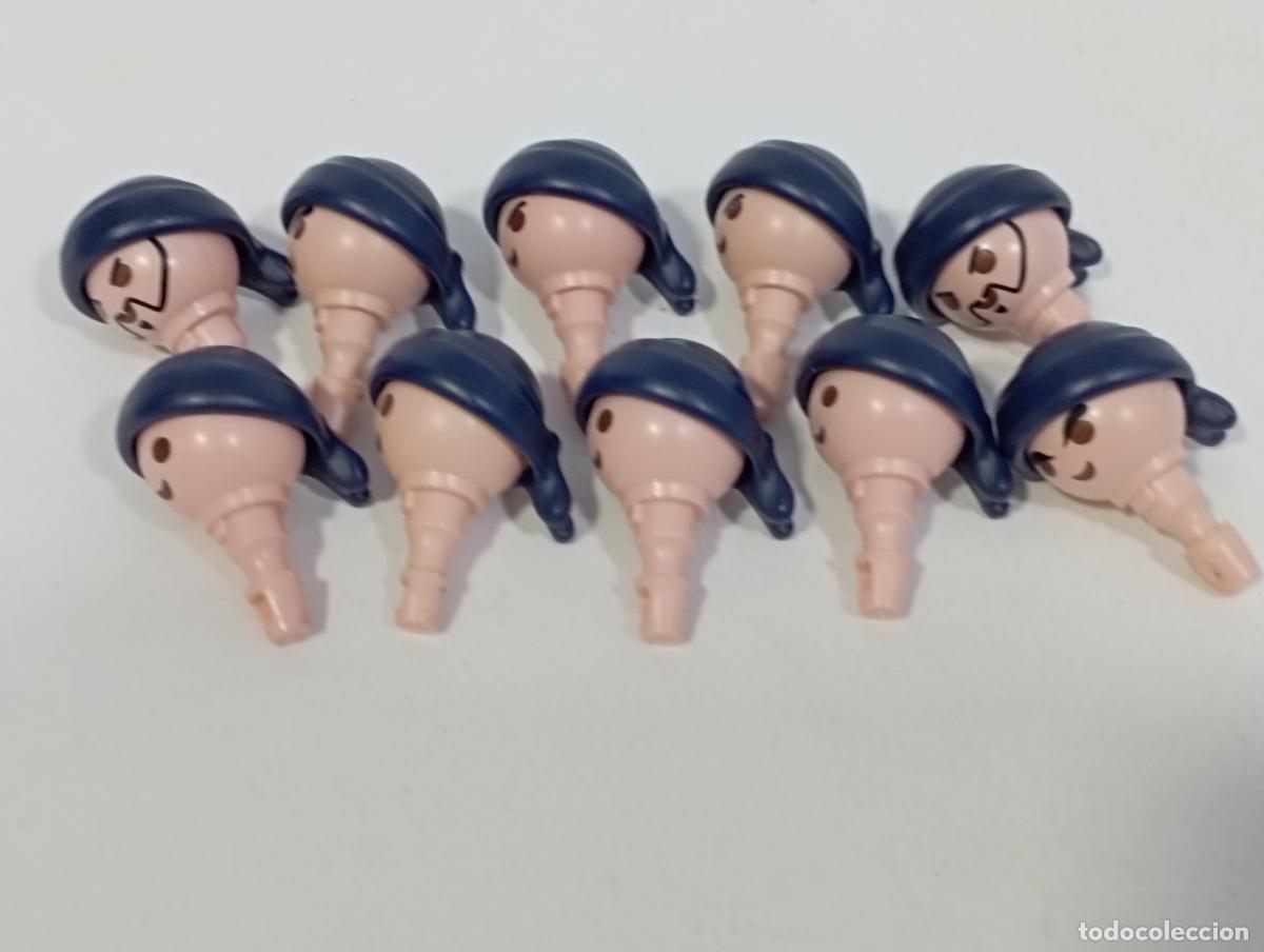 Playmobil: PLAYMOBIL 10 PELUCAS CON CABEZAS
