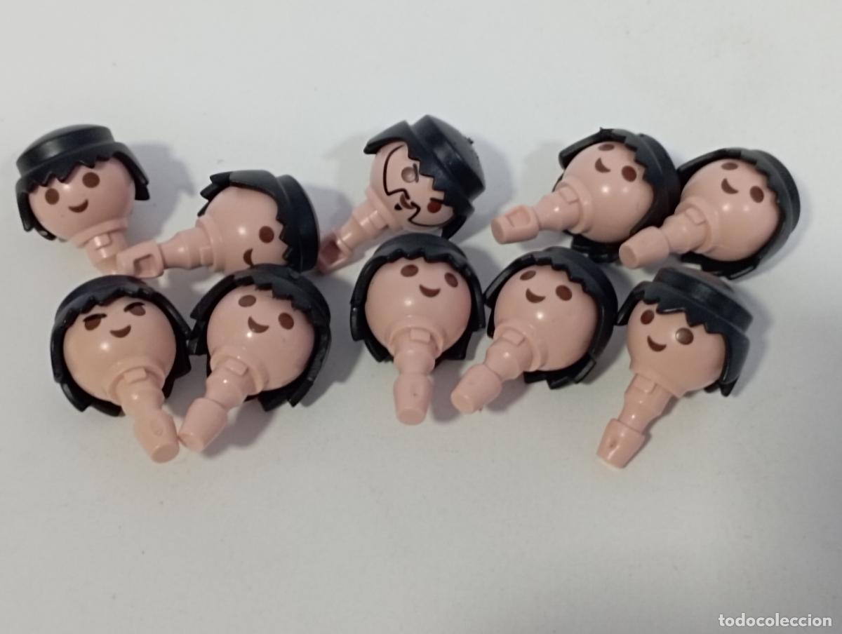 Playmobil: PLAYMOBIL 10 PELUCAS CON CABEZAS
