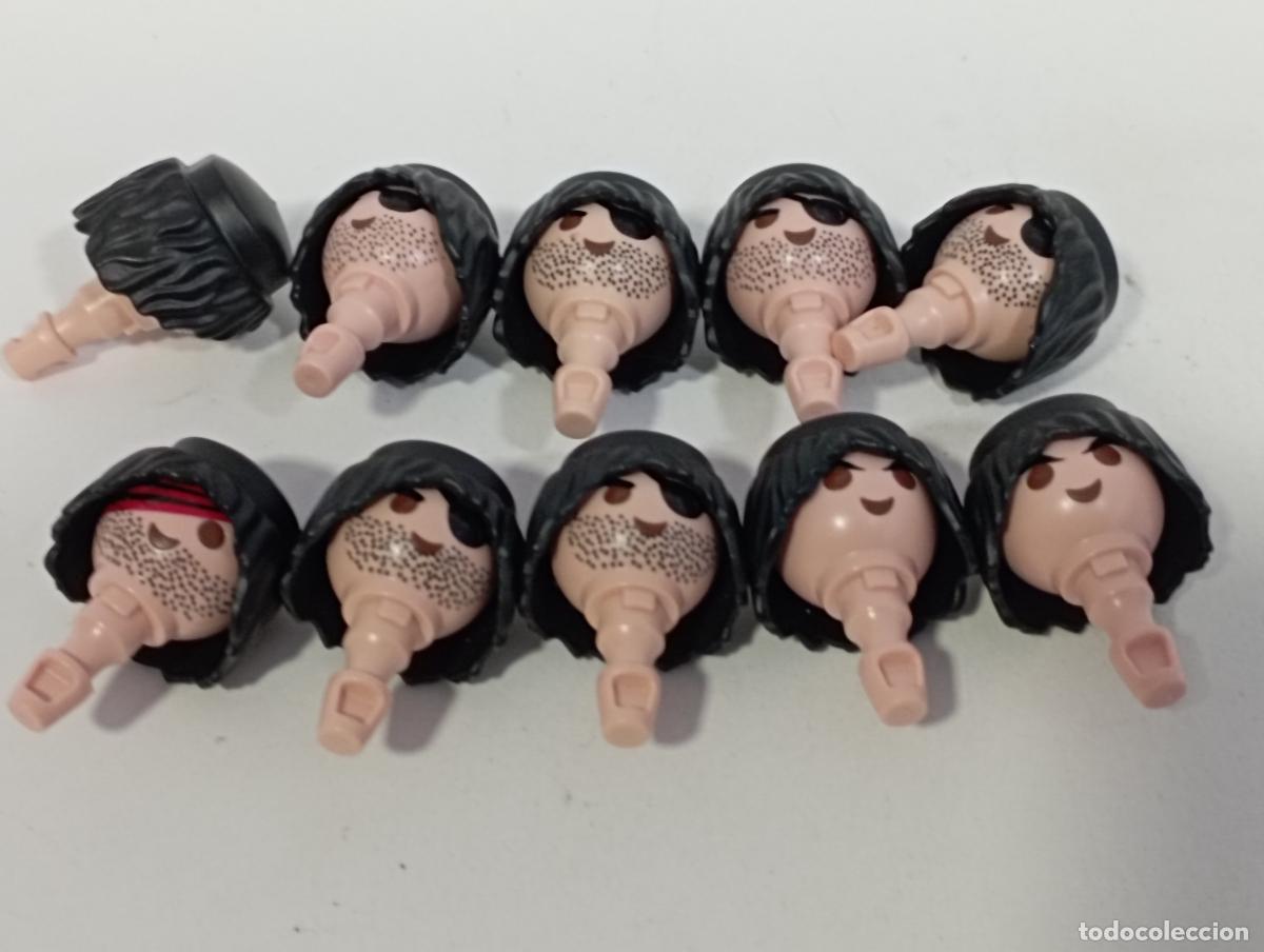 Playmobil: PLAYMOBIL 10 PELUCAS CON CABEZAS