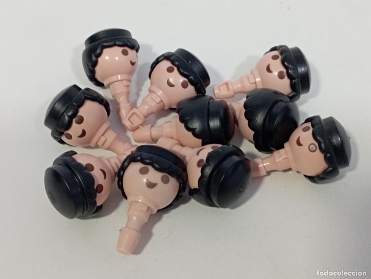Playmobil: PLAYMOBIL 10 PELUCAS CON CABEZAS
