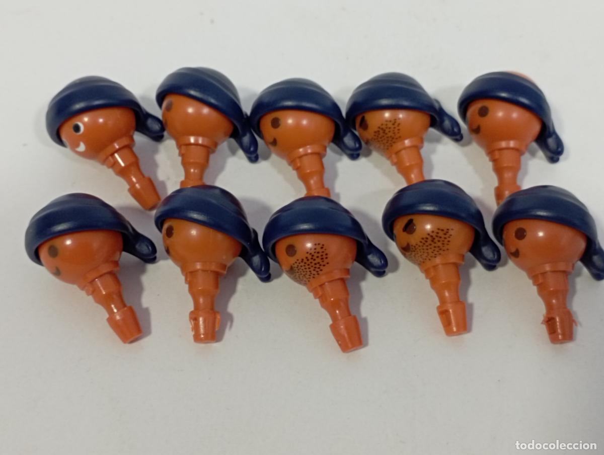 Playmobil: PLAYMOBIL 10 PELUCAS CON CABEZAS