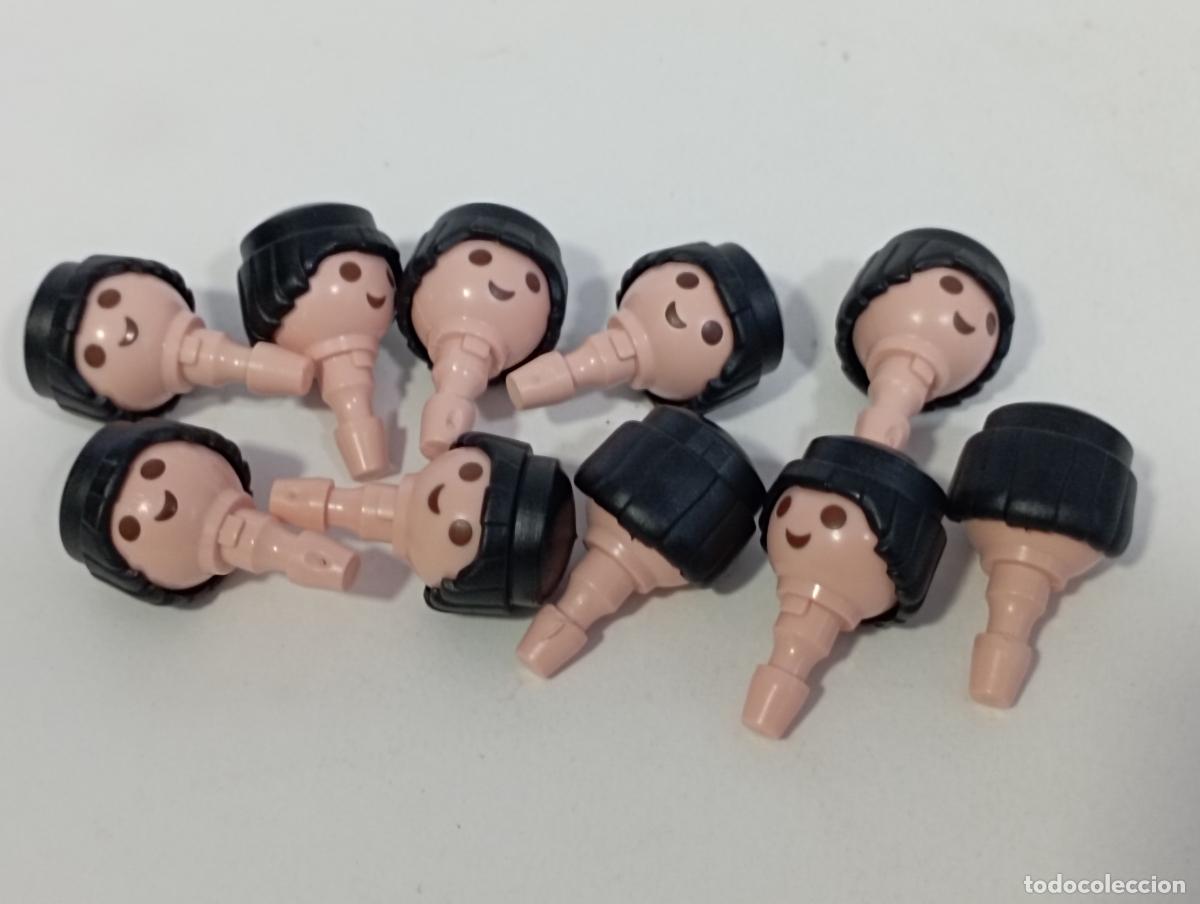 Playmobil: PLAYMOBIL 10 PELUCAS CON CABEZAS