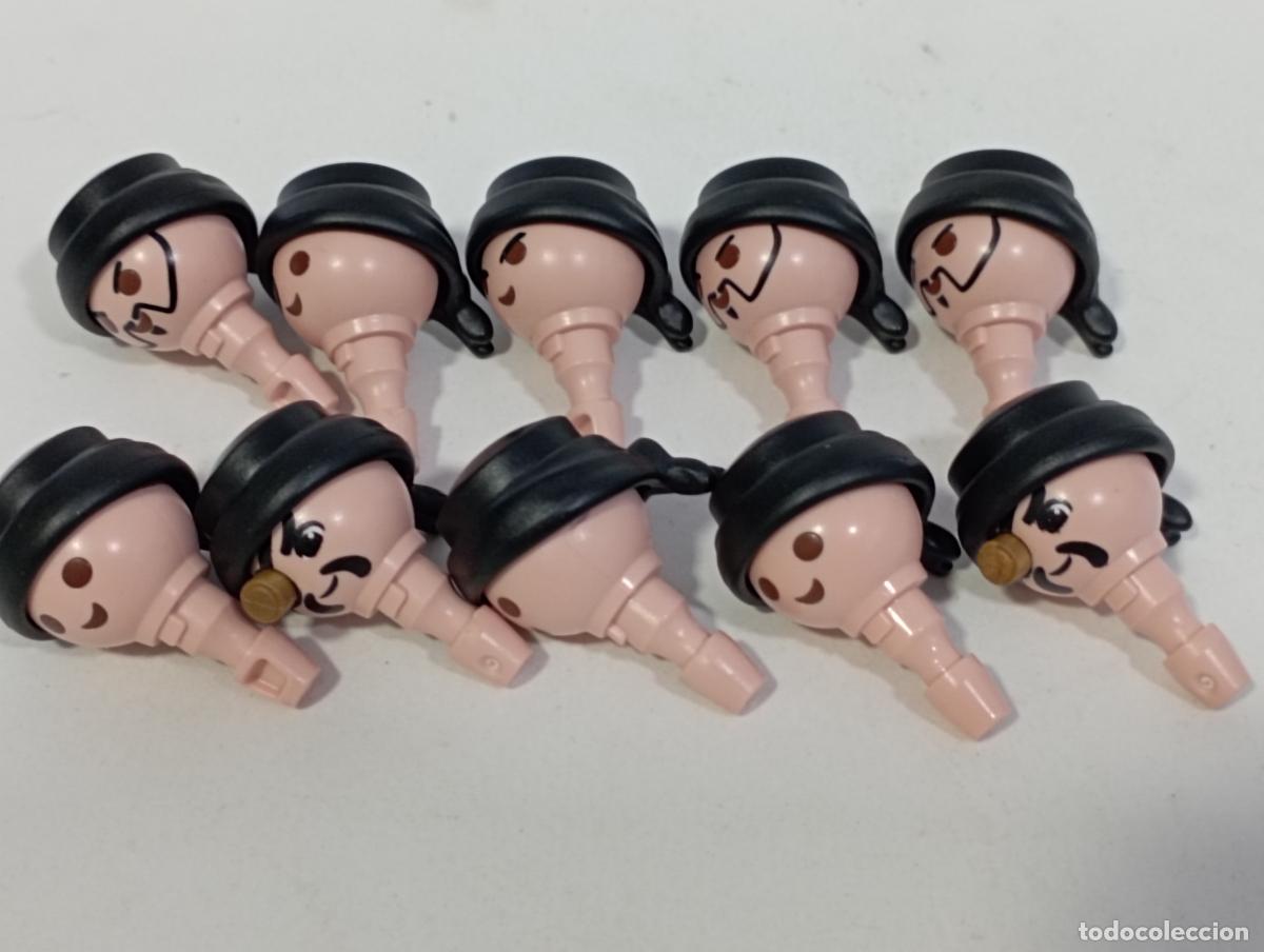 Playmobil: PLAYMOBIL 10 PELUCAS CON CABEZAS