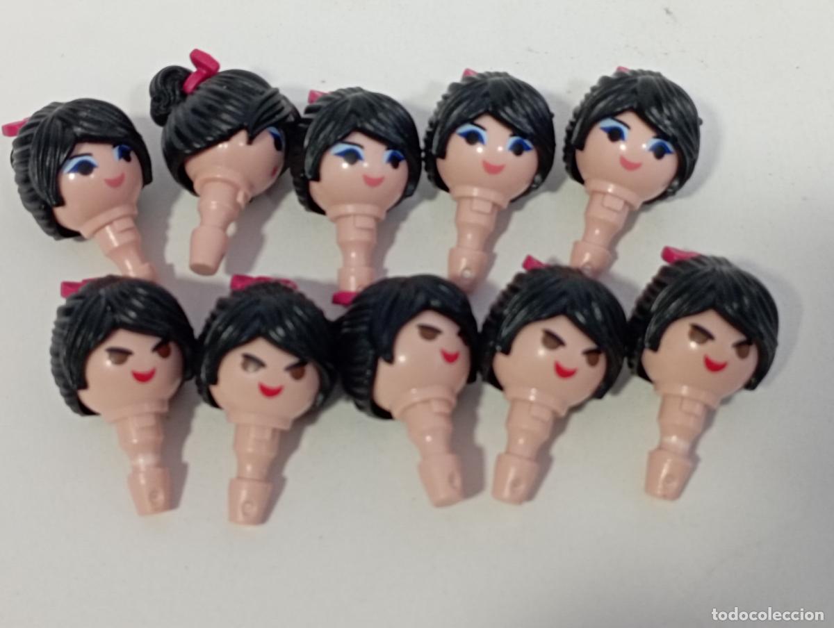 Playmobil: PLAYMOBIL 10 PELUCAS CON CABEZAS