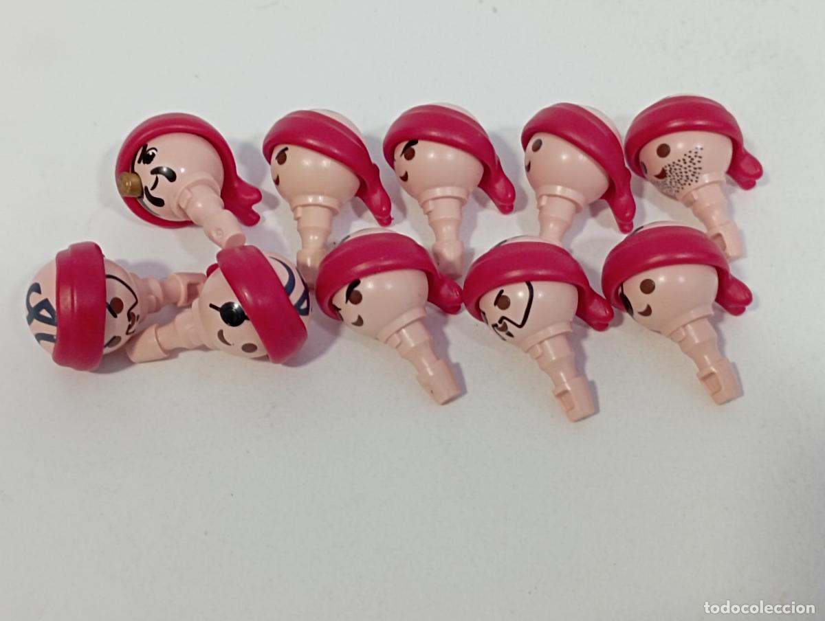 Playmobil: PLAYMOBIL 10 PELUCAS CON CABEZAS