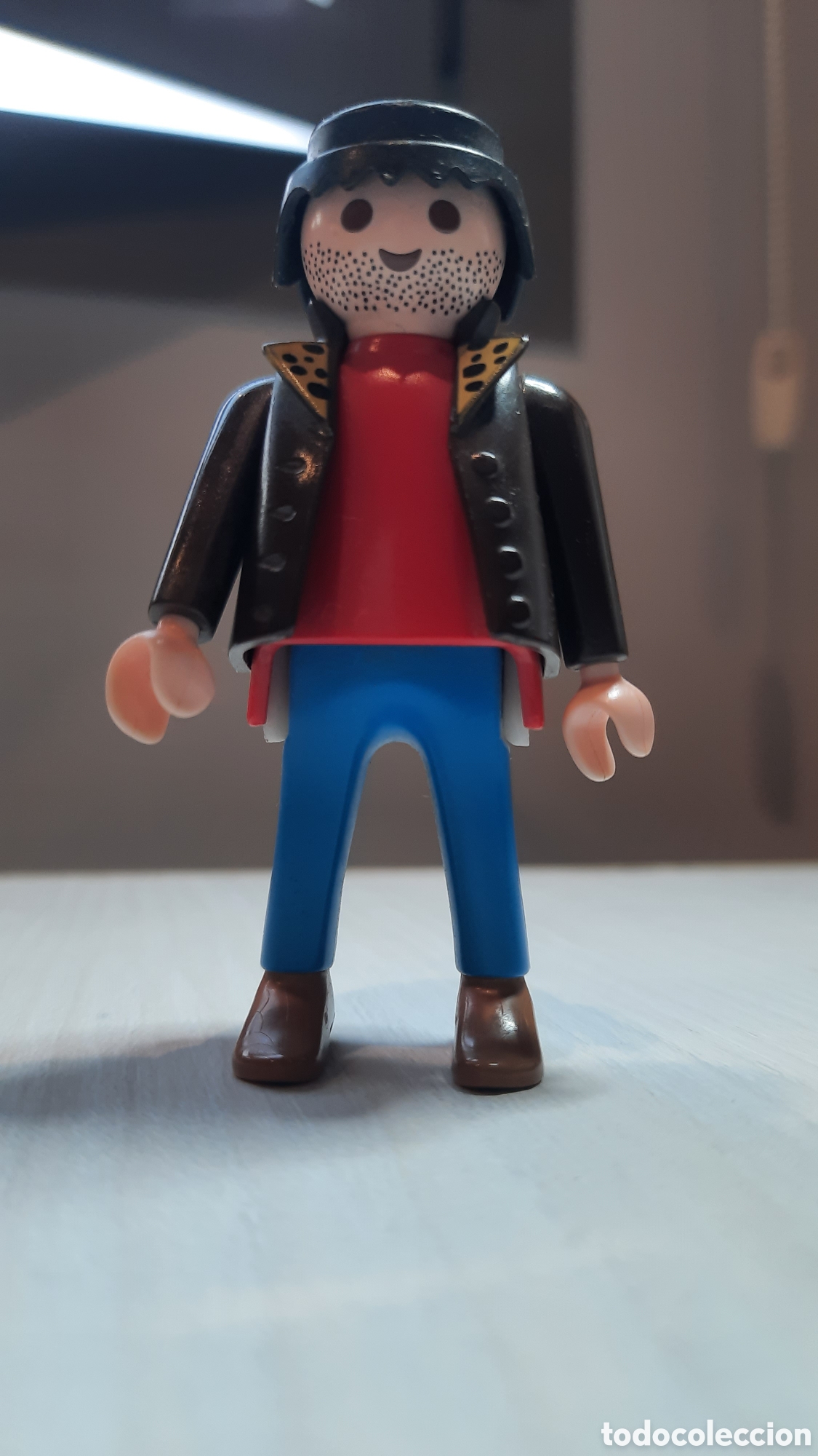 Playmobil: Playmobil rockero delincuente gamberro chuleta sin afeitar