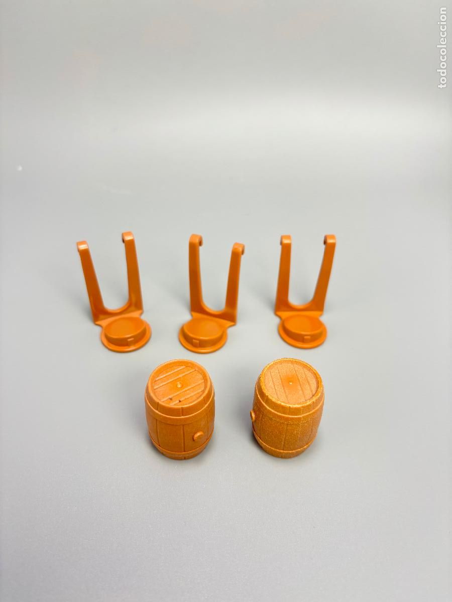Playmobil: Playmobil lote barril con soporte para diligencia oeste