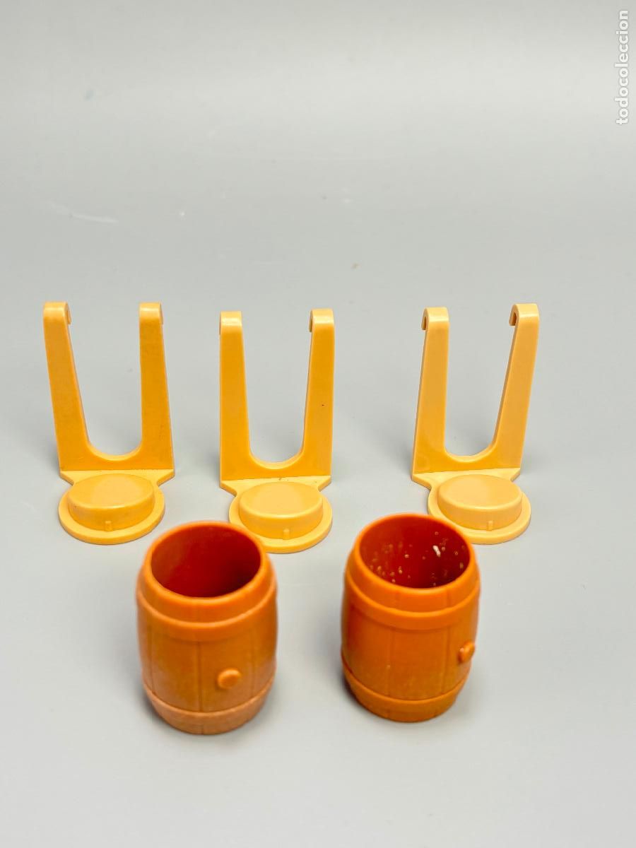 Playmobil: Playmobil lote barril con soporte para diligencia oeste