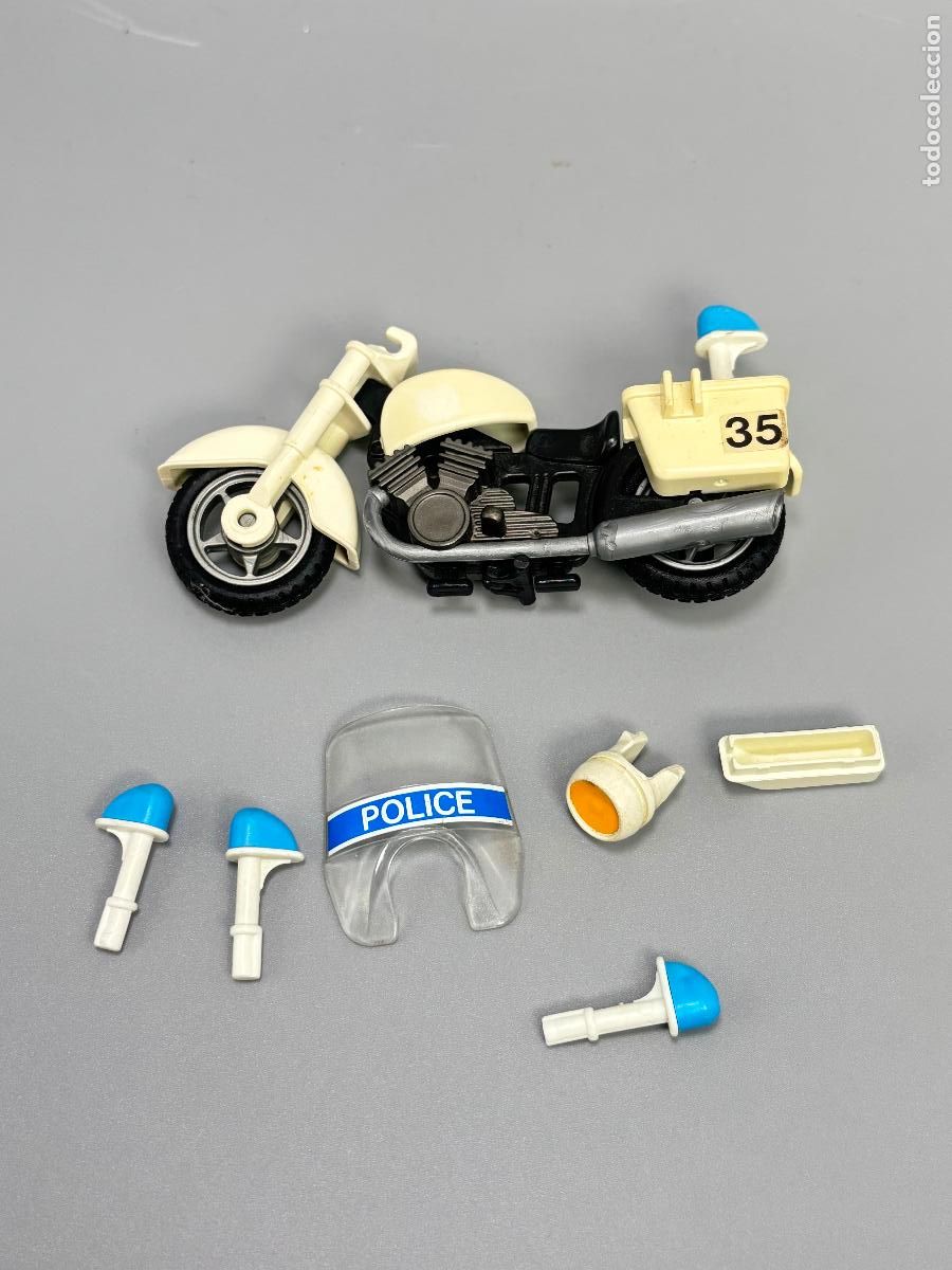 Playmobil: Playmobil 3564 despiece moto polic&iacute;a