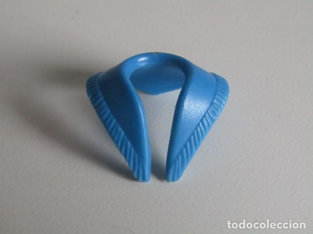 Playmobil: DIFICIL CUELLO AZUL GRANDE DAMA ALDEANA 1&ordf; &Eacute;POCA PLAYMOBIL