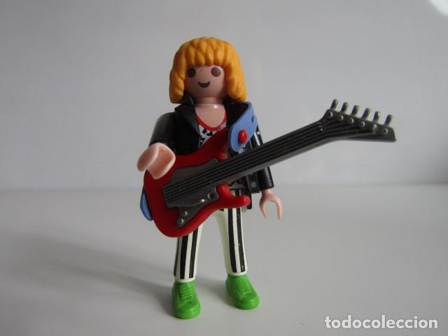 Playmobil: DIFICIL GUITARRISTA ESTRELLA DE ROCK ANTIGUO ESPECIAL 4512 PLAYMOBIL