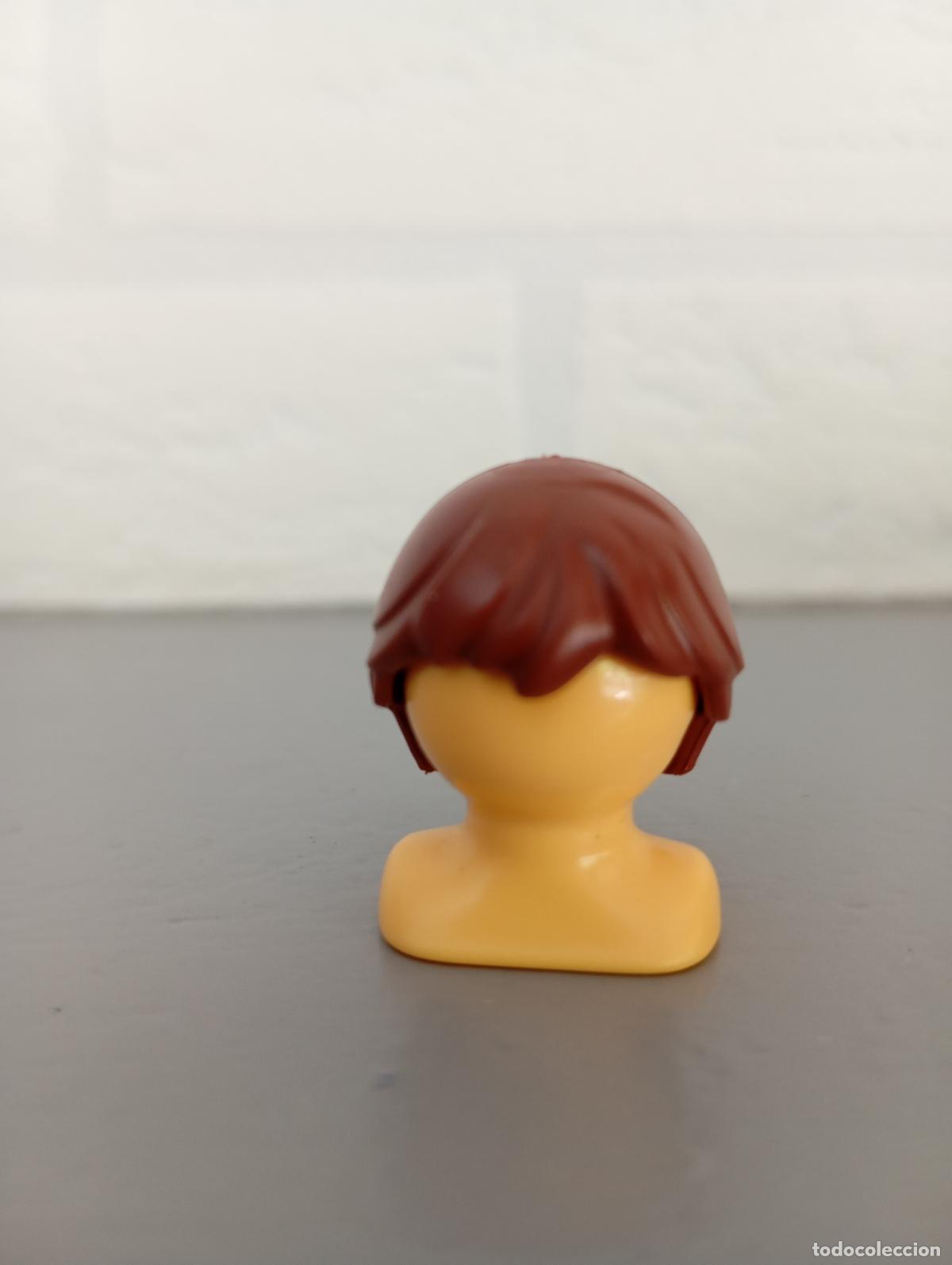 Playmobil: D0068 Playmobil Pelo Marr&oacute;n rojizo