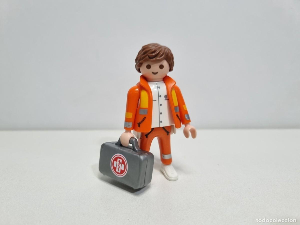 Playmobil: Playmobil 5542 Sanitario Medico Enfermero Doctor Helicoptero Guardacostas