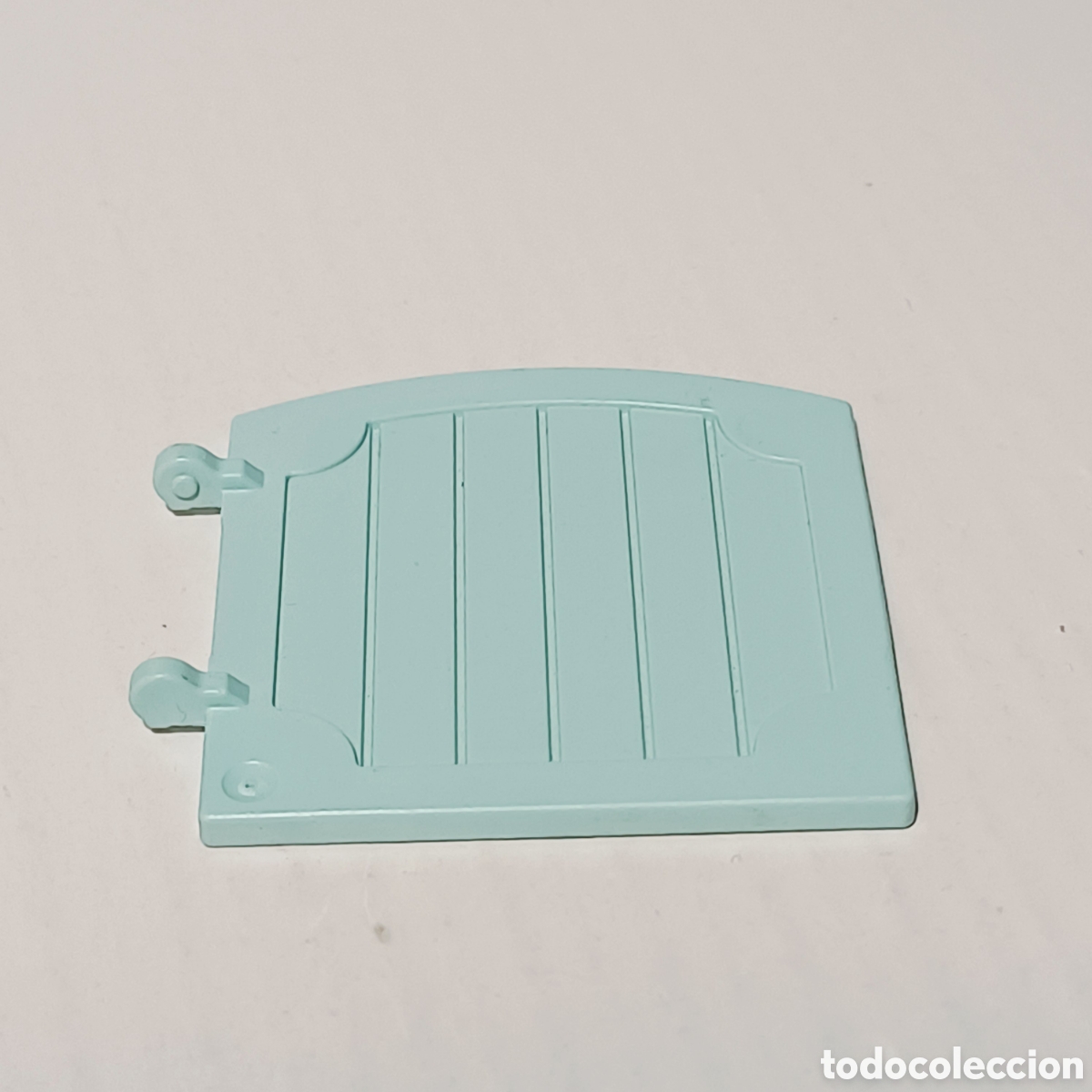 Playmobil: Pieza playmobil puerta cuadra de caballos establo hipica ponys cyan