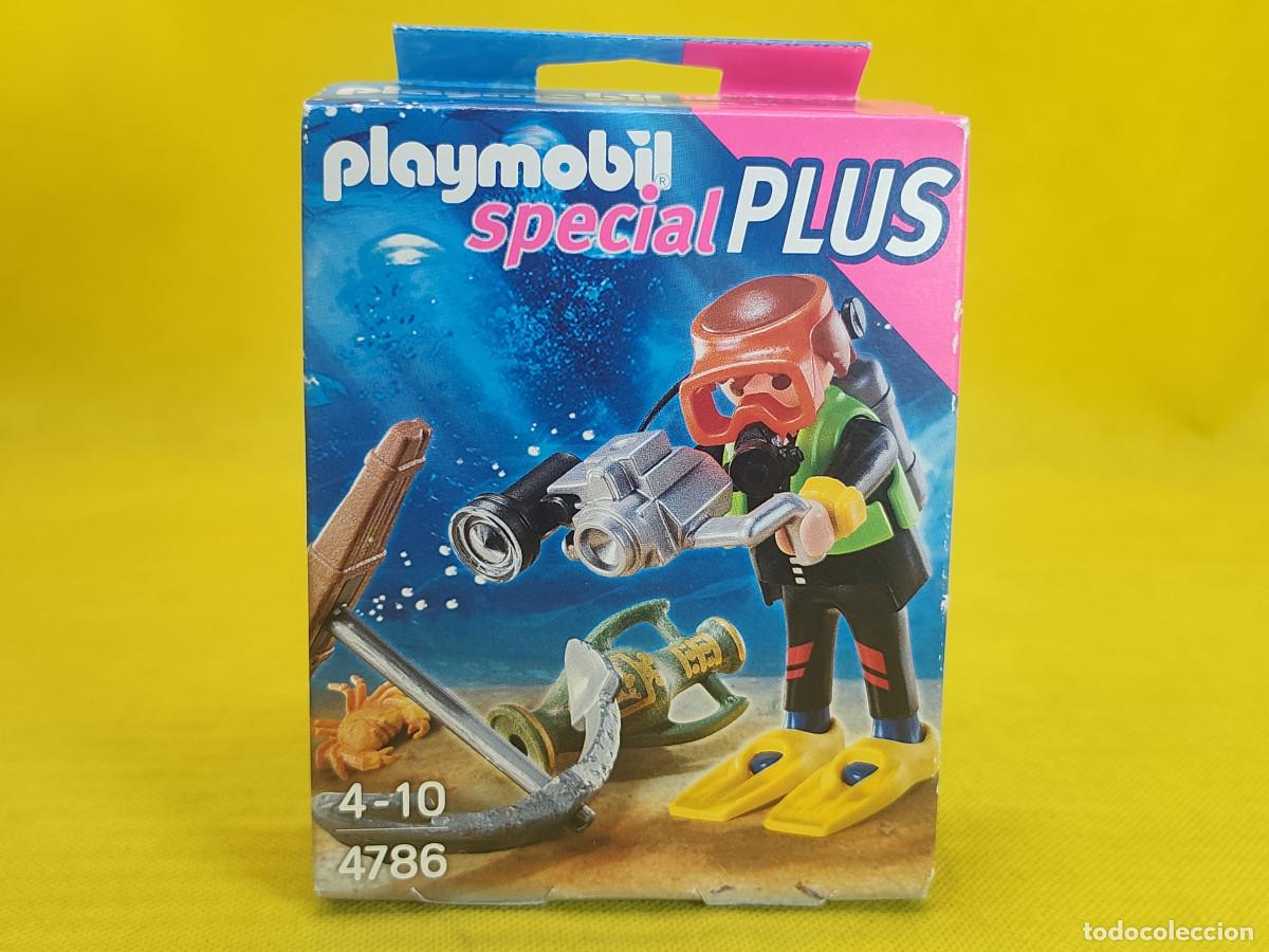 Playmobil: Playmobil Submarinista con c&aacute;mara Special Plus 4786