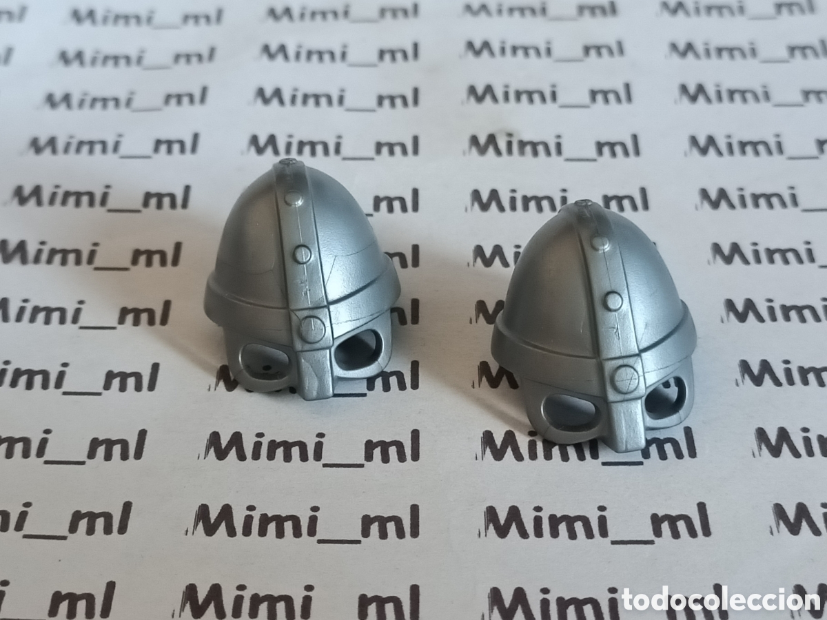 Playmobil: Playmobil 2 cascos vikingo medieval