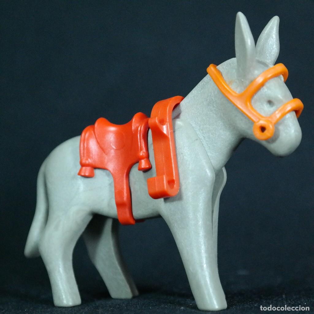 Playmobil: Playmobil burro medieval con arnes ☼