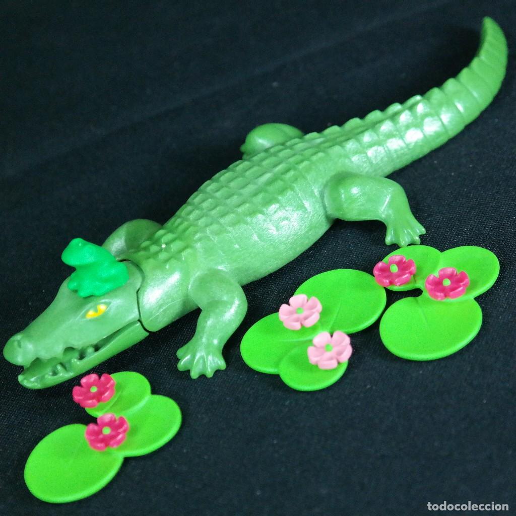 Playmobil: Playmobil cocodrilo con nenufares ☼
