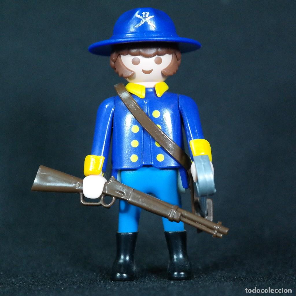 Playmobil: Playmobil soldado nordista con bigotes ☼