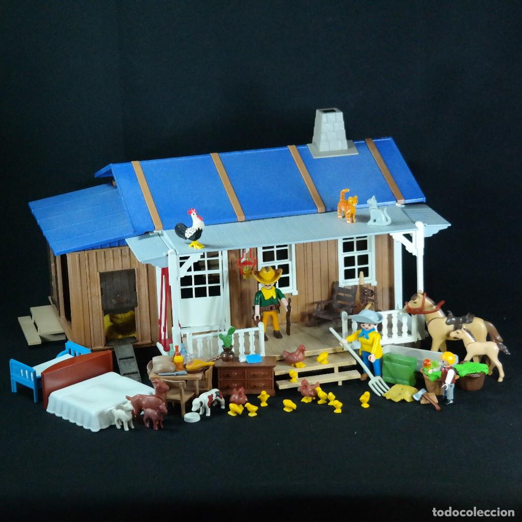 Playmobil: Playmobil granja con animales, familia y muchos accesorios ( con un peque&ntilde;o detalle) ☼