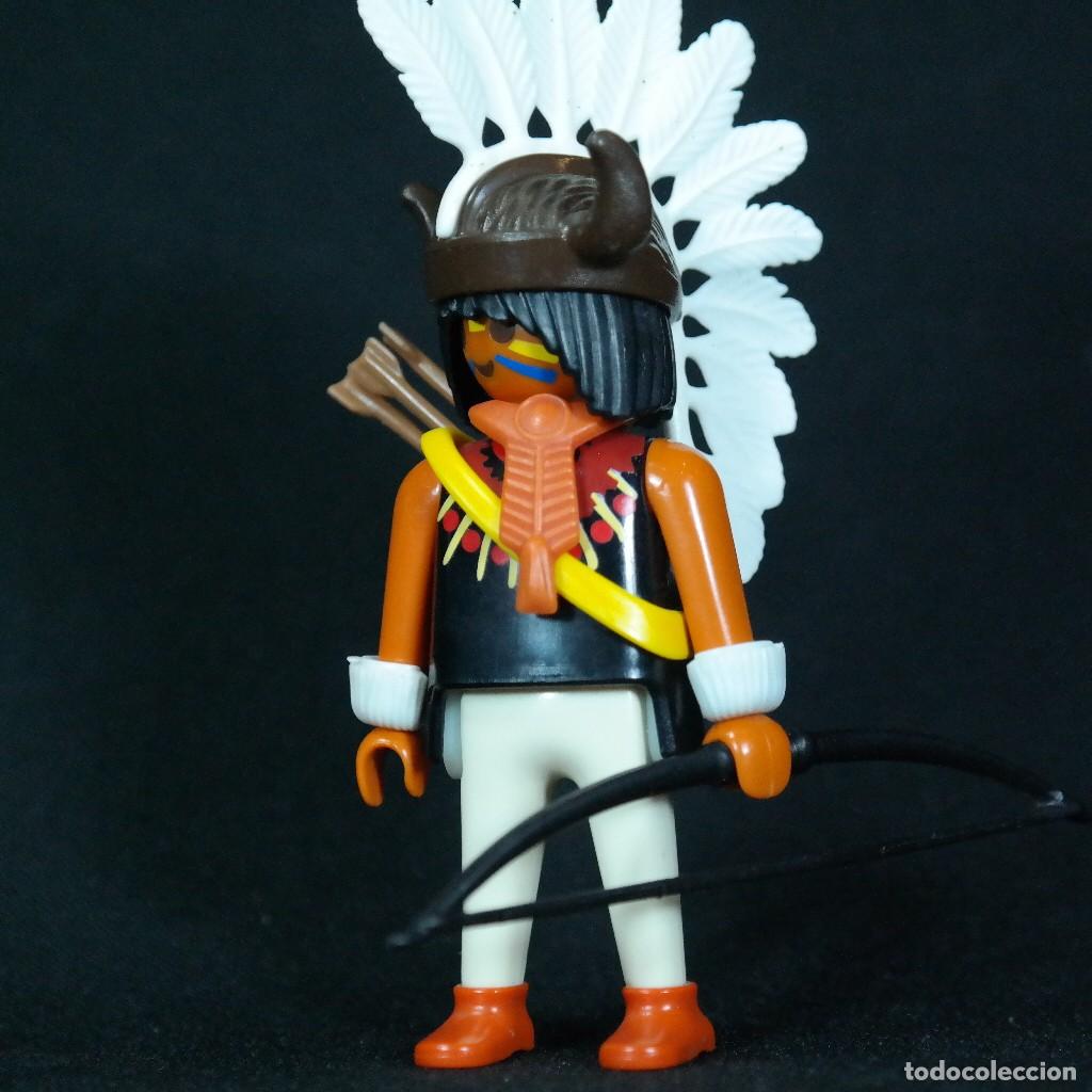 Playmobil: Playmobil indio arquero con penacho ☼