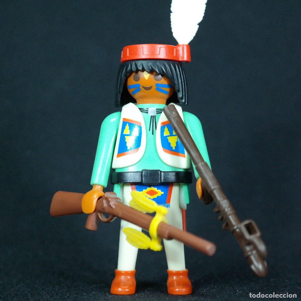 Playmobil: Playmobil indio con rifle ☼