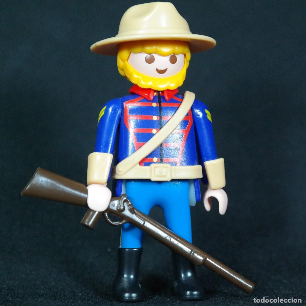 Playmobil: Playmobil soldado nordista con barba rubia ☼