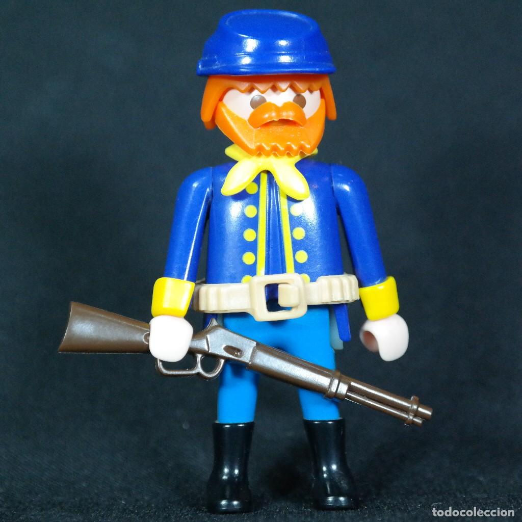 Playmobil: Playmobil soldado nordista pelirojo ☼