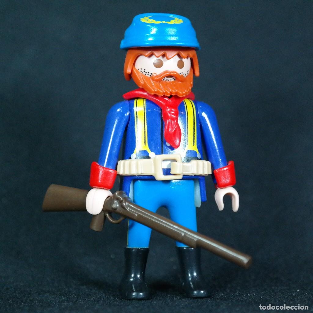 Playmobil: Playmobil soldado nordista con barba peliroja ☼