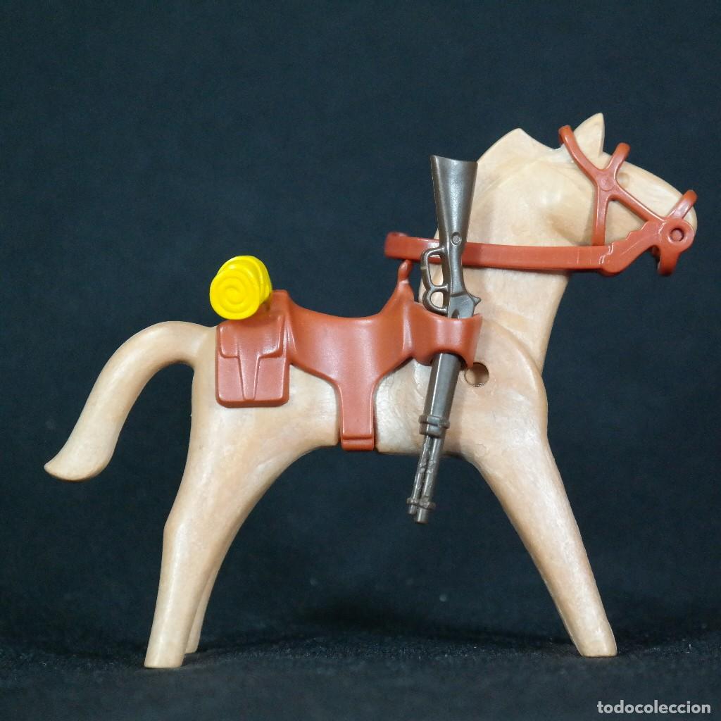 Playmobil: Playmobil caballo con colchon amarillo soldados oeste ☼