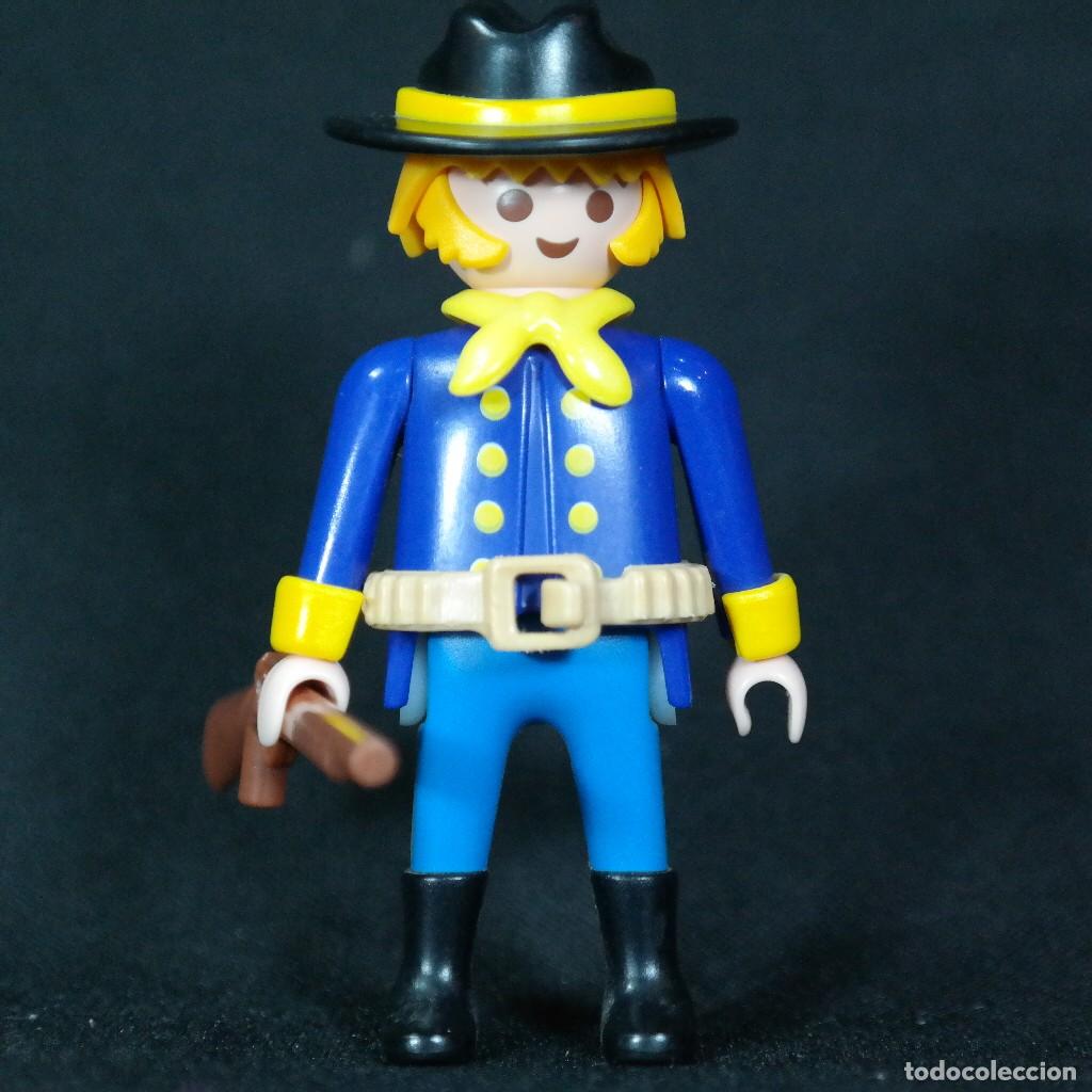 Playmobil: Playmobil soldado nordista con bigotes rubios ☼