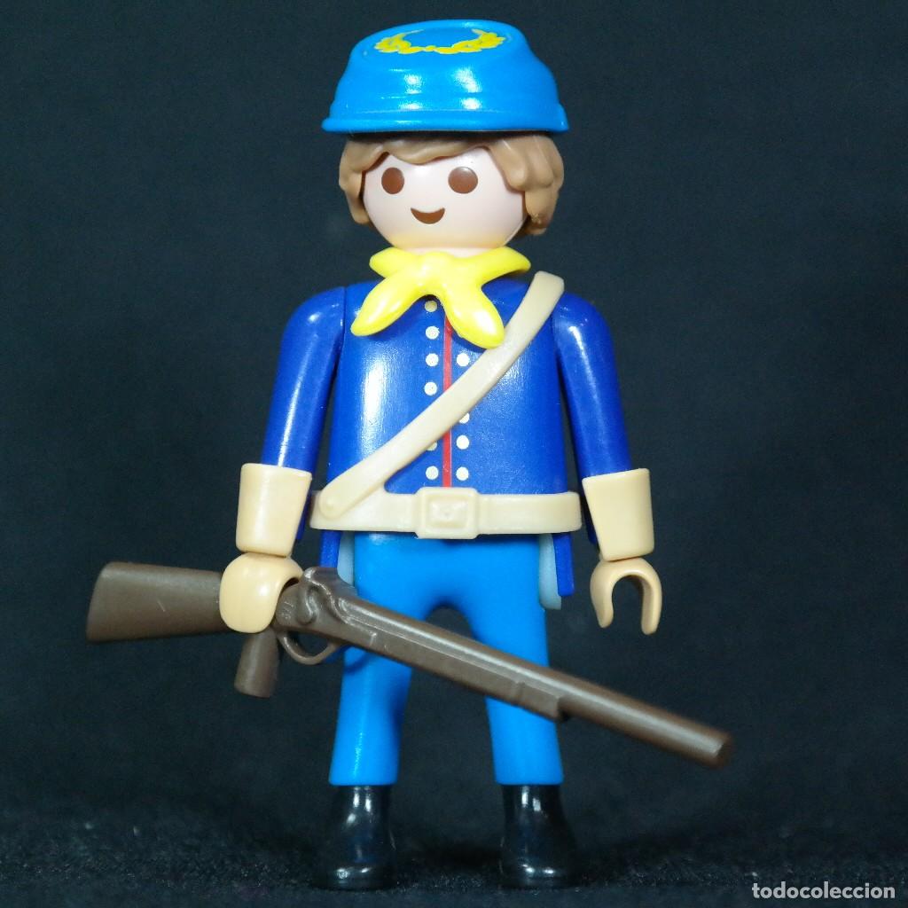Playmobil: Playmobil soldado nordista con rifle ☼