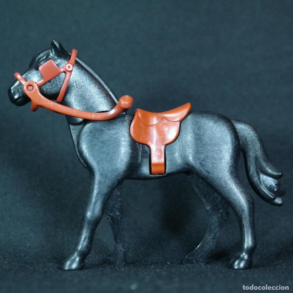 Playmobil: Playmobil caballo negro ☼